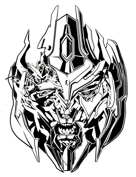 Megatron Drawing at GetDrawings | Free download