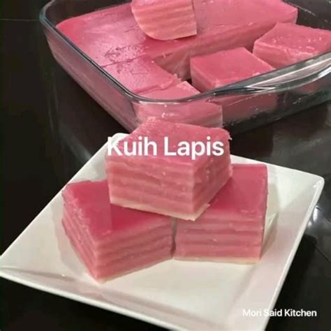 Resepi Kuih Lapis Lembut Sally Hill