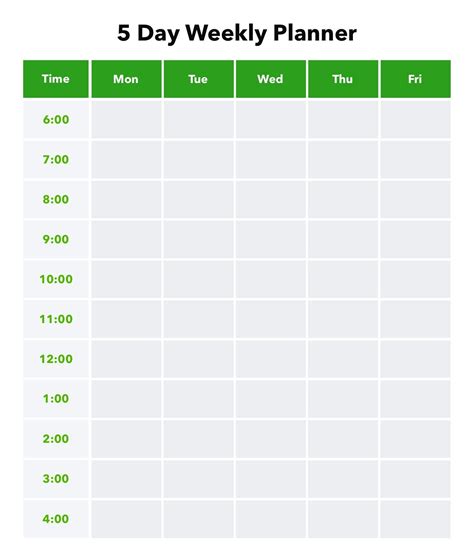 15 Time Management Charts To Boost Your Efficiency