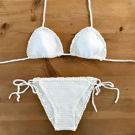 Crochet Bikini Pattern Brazilian Cut Boho Crochet Bikini Etsy