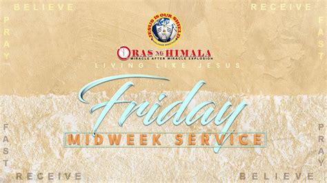 Living Like Jesus Friday Midweek Service January Youtube