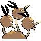 Dodrio sprites gallery | Pokémon Database