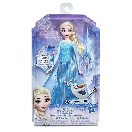 Disney Frozen Shimmer N Sing Elsa Singing Doll Walmart Canada