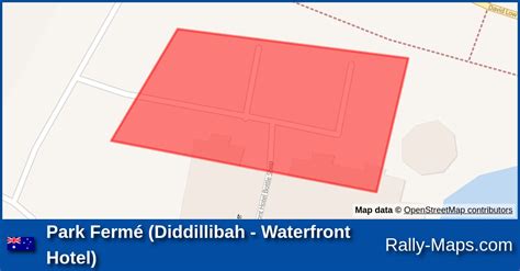 Park Ferm Diddillibah Waterfront Hotel Stage Map Rally Of