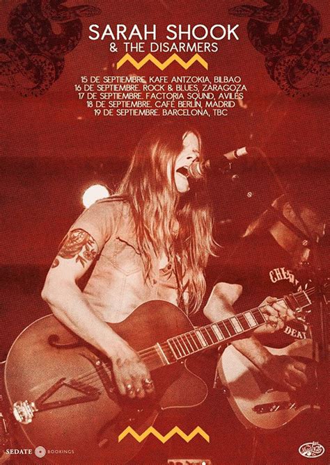 Sarah Shook The Disarmers anuncian gira española en septiembre