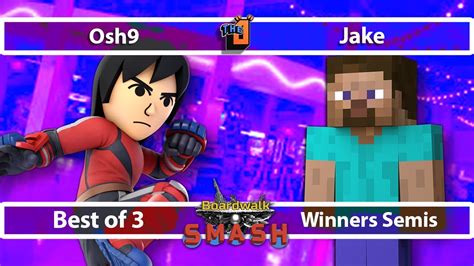 BWS 66 Winners Semis Osh9 Mii Brawler Vs Jake Steve CFL SSBU