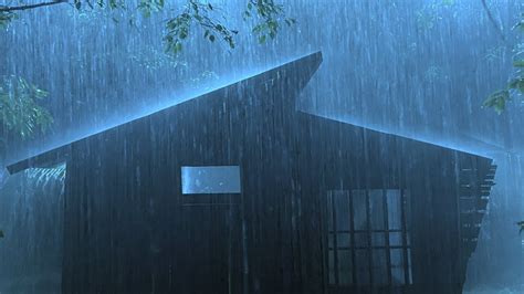 Goodbye Stress To Deep Sleep Instantly In Farmhouse With Heavy Rain