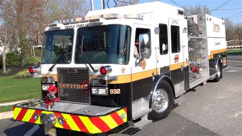 Deptford Fire Department Engine 932 Responding Youtube