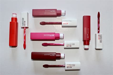 Maybelline Superstay Matte Ink Lip Colour - Irish Beauty Blog Beautynook