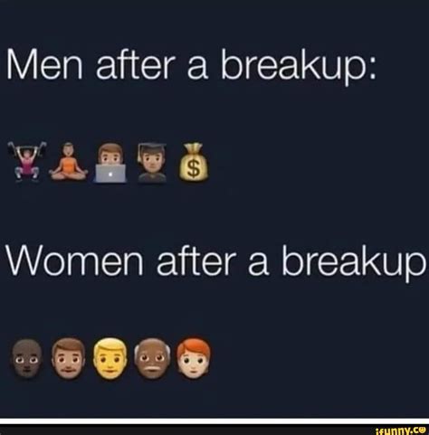 Men Vs Women Break Up