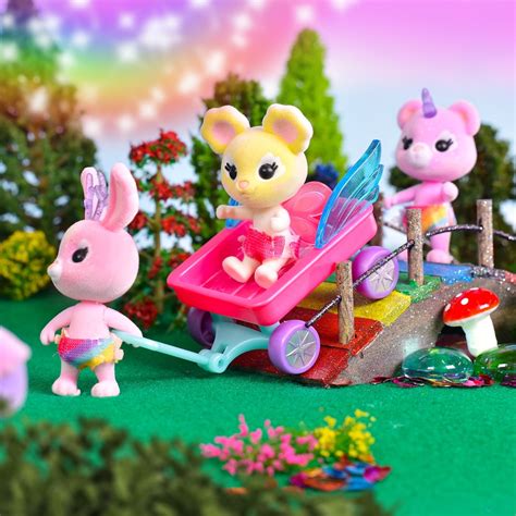 Buy Honey Bee Acres Rainbow Ridge Collection Babies With Accessories