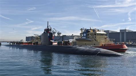 Otro submarino de propulsión nuclear estadounidense llega a Corea del Sur