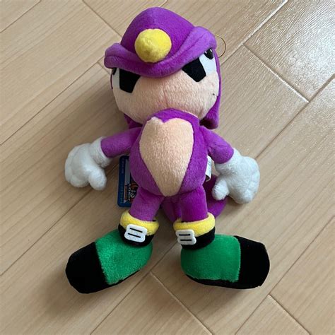 Espio The Chameleon Plushie Sonic The Fighters Plush Toy Doll 1997 27cm