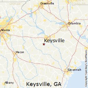 Best Places to Live in Keysville, Georgia