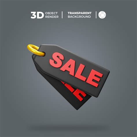 Premium Psd 3d Black Friday Sale Sign