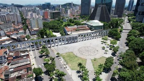 Vid O Stock Rio De Janeiro Brazil Famous Arches Of Lapa Tourism