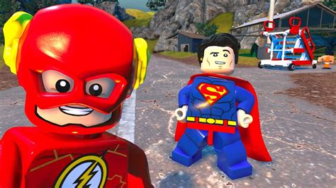 Lego Dc Super Villains Flash Vs Superman Open World Free Roam