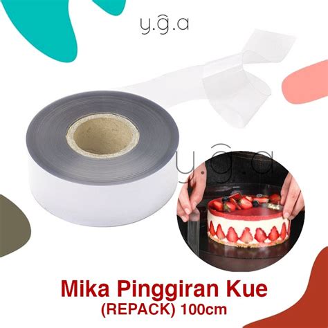 Jual Plastik Mika Pinggiran Kue Cake Membrane Tiramisu Cake