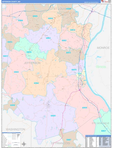 Maps of Jefferson County Missouri - marketmaps.com