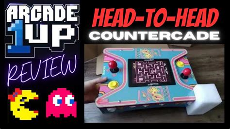 Arcade Up Ms Pac Man Head To Head Countercade Review Arcade Up