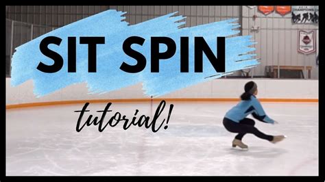 How To Do A Sit Spin In Figure Skating Youtube