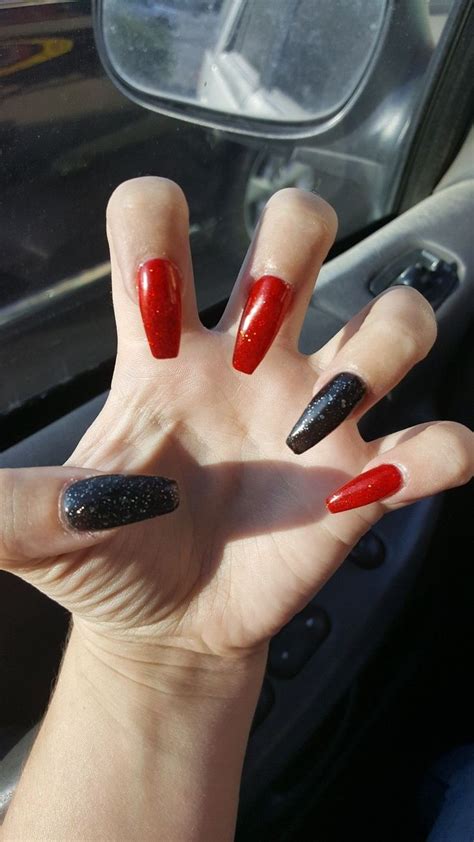 Love Some Red And Black Nails Collaboration Cipher Toptrendpin Club