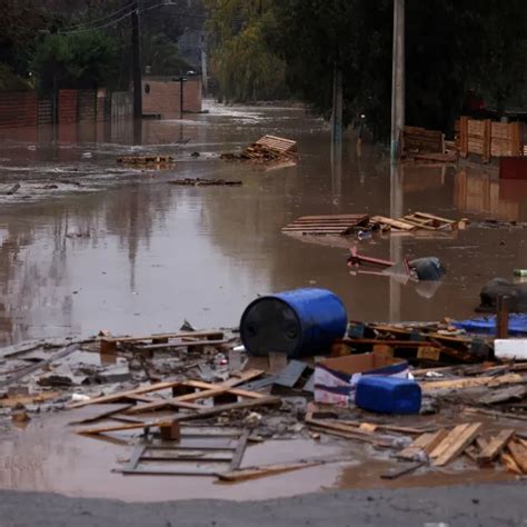 El Centro Sur De Chile En Zona De Catástrofe Por Intensas Lluvias