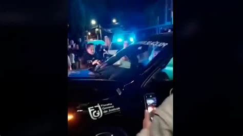 Choque múltiple en Nezahualcóyotl es provocado por policías Grupo Milenio