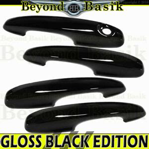 For 2020 2021 Ford Escape GLOSS BLACK Door Handle Covers Overlays W O