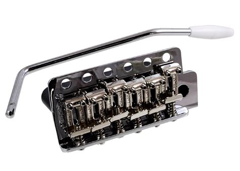 Wilkinson Wvc Sb Vintage Strat Tremolo Bridge Steel Block Chrome