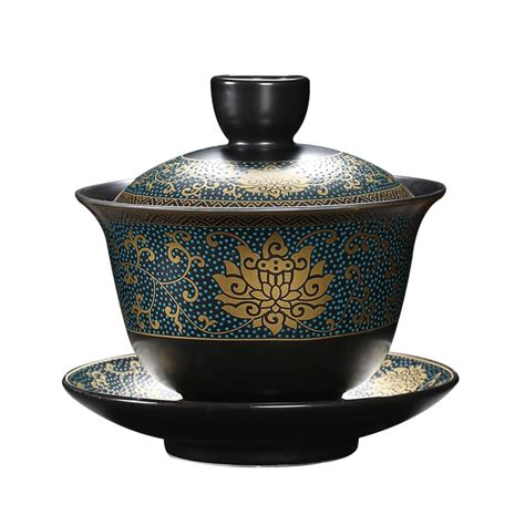 Chinesische Teaset Klassische Gaiwan Tee Tassen Sc Grandado