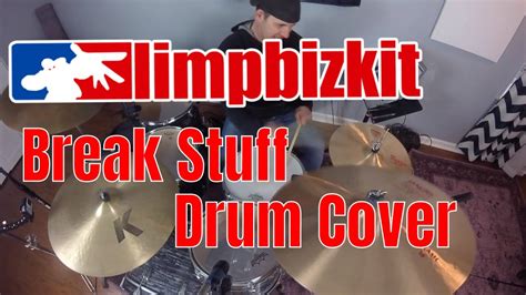 Limp Bizkit Break Stuff Drum Cover HQ Audio Drumless Backing Track