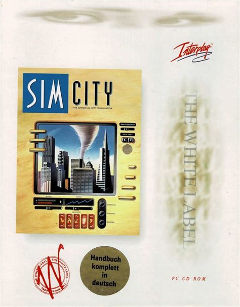 SimCity Classic cover or packaging material - MobyGames