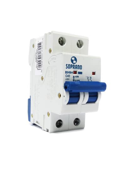 Capital Refrigeração Desde 1979 DISJUNTOR BIPOLAR SOPRANO SHB 2P X