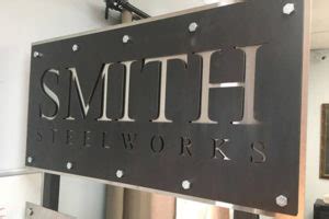 Custom Made Metal Signs - Smith Steelworks