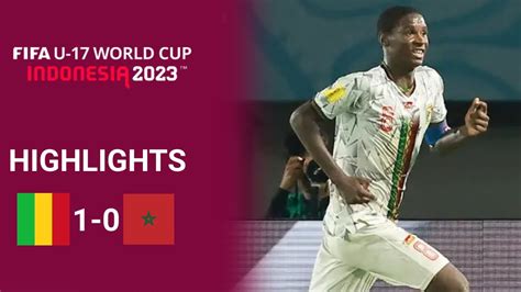 Mali Vs Morocco Highlights Fifa U World Cup Mali Vs