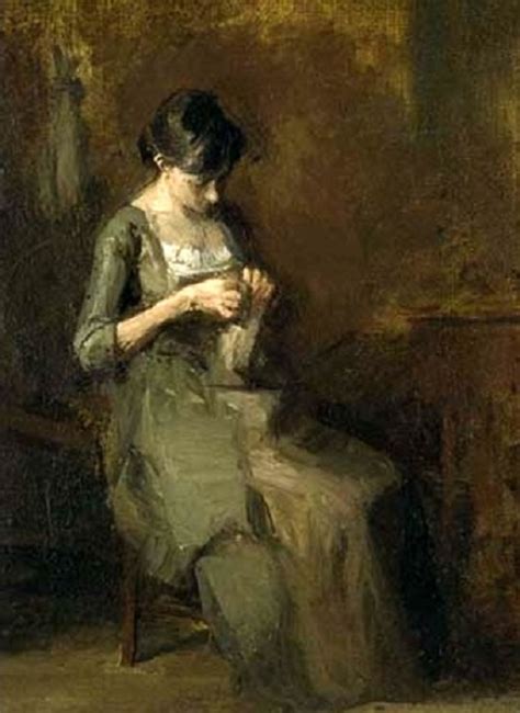 It S About Time Sewing Indoors 1800s