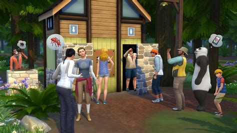 The Sims 4 Outdoor Retreat Outhouse Sims Online