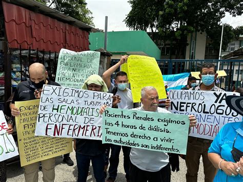 Pacientes Renales Nuevamente Se Toman El IHSS De San Pedro Sula