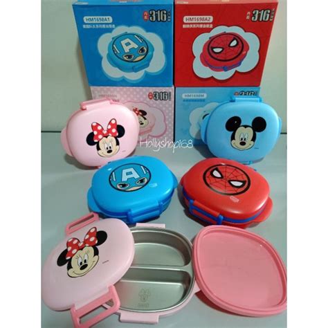 Jual Kotak Makan Disney Stainless Karakter Lunchbox Disney Lunchbox