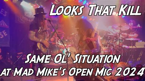 Looks That Kill Motley Crue S Same Ol Situation At Mad Mike S Open