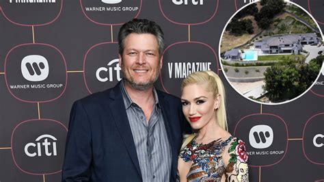 Blake Shelton and Gwen Stefani’s New House: Photos of Encino Mansion ...