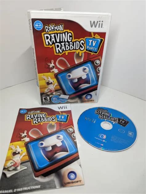 Rayman Raving Rabbids Tv Party Nintendo Wii Picclick Uk