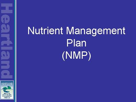 Manure And Nutrient Management Plans Requirements And Practice