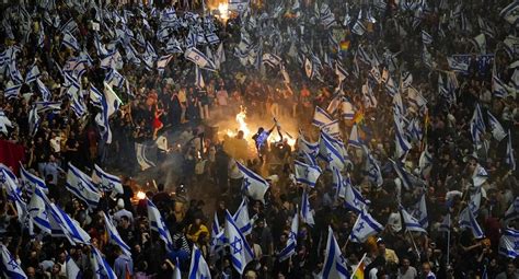 Protestas En Israel M S De Medio Mill N De Personas Toman Las Calles