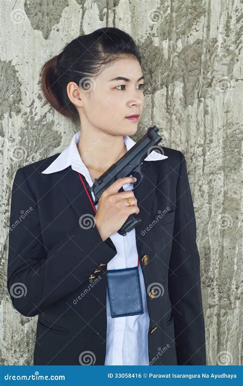 FBI woman agent. stock photo. Image of building, investigation - 33058416