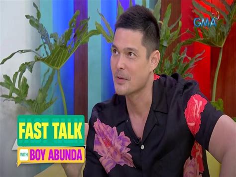 Fast Talk With Boy Abunda Dingdong Dantes Muntik Na Bang Sukuan Ang