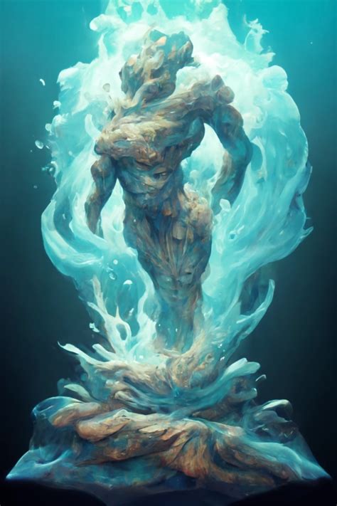 Water Elemental By Michelangelo Midjourney OpenArt