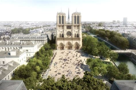 Notre Dame De Paris Faut Il Ouvrir Le Square Jour Et Nuit