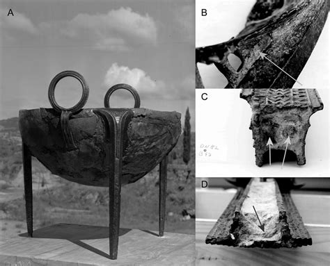 Examples Of Bronze Tripod Cauldrons And Residues Of Casting Ceramics Download Scientific